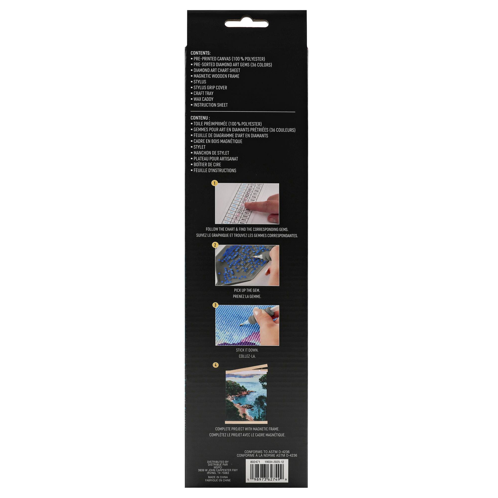 11" x 14" Beach Diamond Art Kit by Make Market®